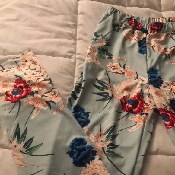 Two piece light blue outfit. NWOT - Picture 3 of 3